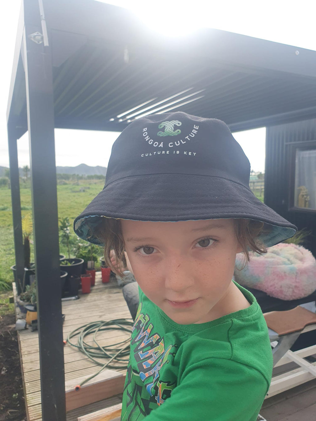 Rongoā Culture Reversible Bucket Hat
