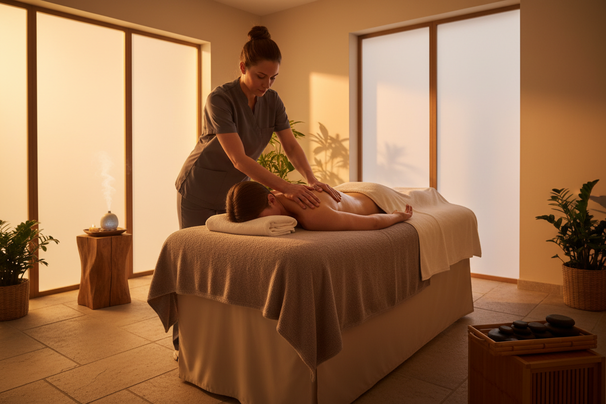 Deep tissue massage